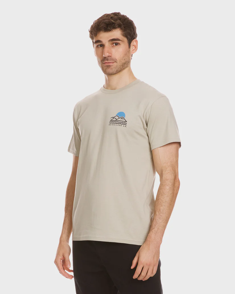 CAMISETA MASCULINO QUIKSILVER BLUE LINES – foto 3
